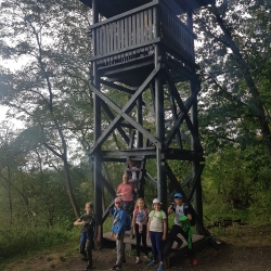 Turistický kroužek - rozhledna Hradiště